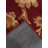 Solomonia Hand Tufted Wool Eco-Friendly Area Rugs - Runner, Dark Red Color, Floral Modern Design, High Pile Thick Handmade Anti Skid Area Rugs for Living Room, Bed Room-1276317449-1286523223