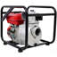Entrée et sortie de pompe à eau alimentée par un moteur à gaz 3 po, débit: 264 gallons par minute, moteur de 7 ch, 212 CC, certifié EPA, connecteur 3 po NPT, avec sortie de tuyau plat de 25 pi