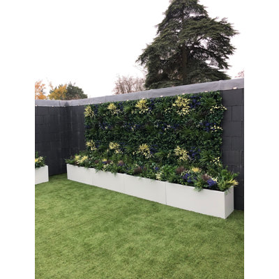 85cm Faux Foliage Hedge