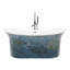 Baignoire de trempage autoportante en acrylique 66 po. X 31 po.