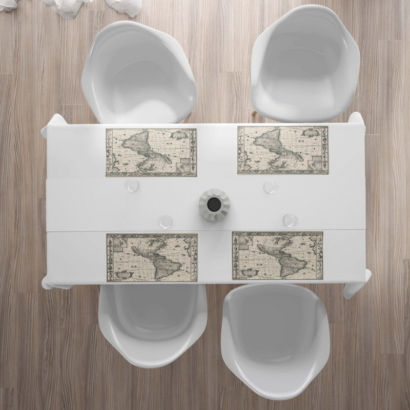 Polyester Cities & Maps Rectangle Placemat