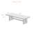 Solid Wood Rectangular Dining Table with Two Pedestals-1234824346