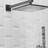 Complete Shower System with Rough in-Valve-64600598