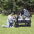 Jeep Wrangler Deluxe 4 Seater Stroller Wagon by Delta Children - Premium Stroller Wagon for 4 Kids with Convertible Seats, Adjustable Push/Pull Handles, Removable Canopy & Flat Fold