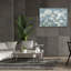  «Spring Blossoms 2 Slate Blue» par Danhui Nai, art mural sur toile, 60 po x 40 po