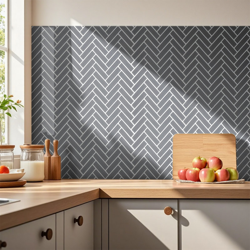 30.5 x 30.5 cm PET/PU Tile , Grey