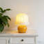 Lampe de table en verre
