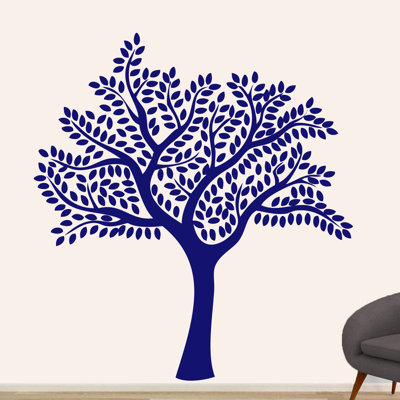 Décalcomanie murale arbre d’ombre