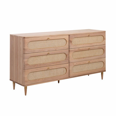160 cm W Chest of 6 Drawers