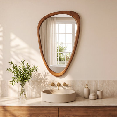 Miroir d'appoint mural Asymmetric