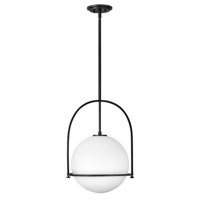 Luminaire suspendu Arie avec abat-jour sphérique