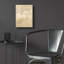 «Metallic - Champagne» par Design Fabrikken, art mural en acrylique, 12 po x 16 po