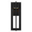 Black Integrated LED Outdoor Wall Sconce-125136674