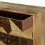 Table de chevet en bois massif 36 po