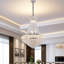 Luxueux lustre en cristal K9 de 36 po à un niveau, luminaire câblé à 14 lumières DEL pour salle à manger, vestibule et salon