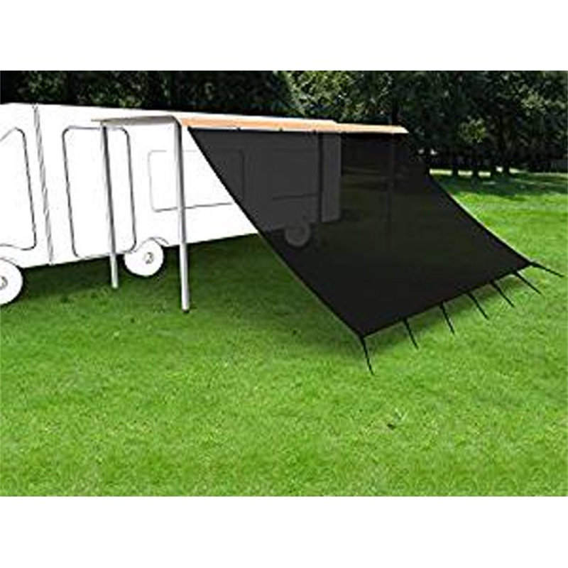 Mr.Garden Sunbrella Black Cover Retractable Patio Awning, 39" H x 39" W x 10" D