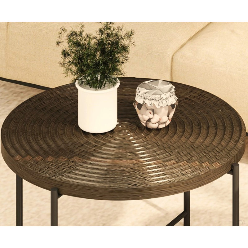 Coffee And End Table Set, Walnut Brown