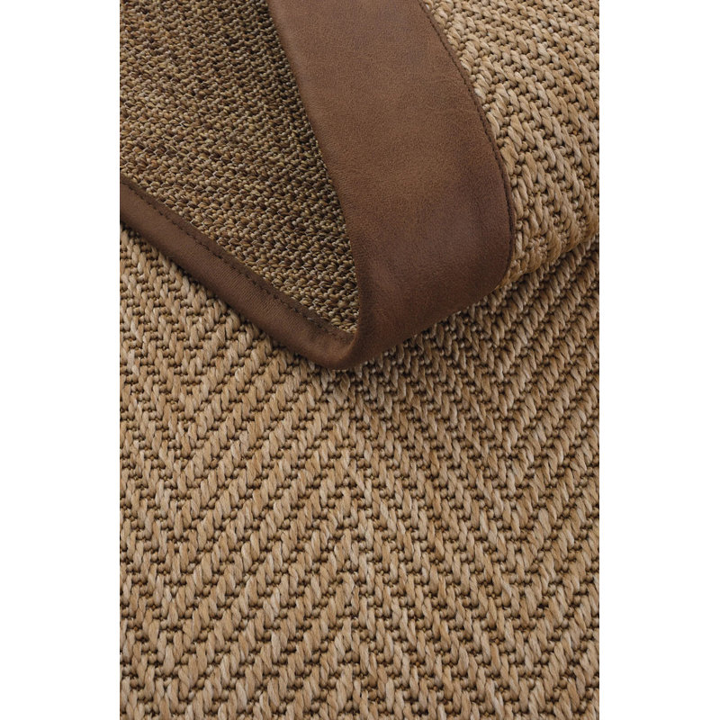 Tapis en sisal Anita, Tapis de couloir 4 pi x 8 pi 3 po