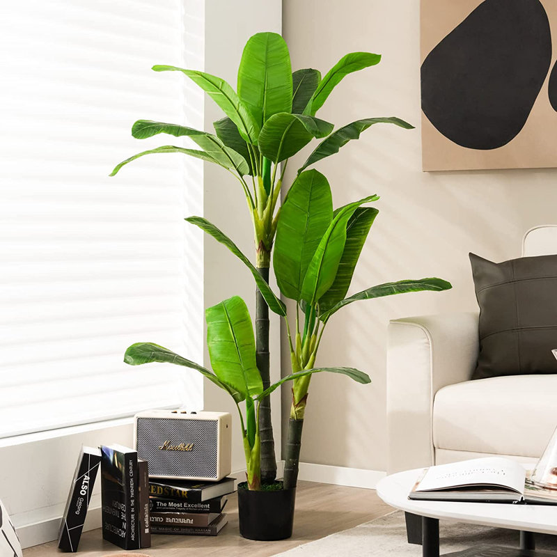 150cm Faux Palm Tree in Pot