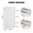 18 Pair Flip Down Shoe Storage