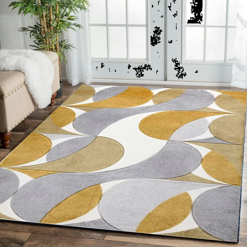 Geometric Area Rug, Rectangle 160 x 230 cm