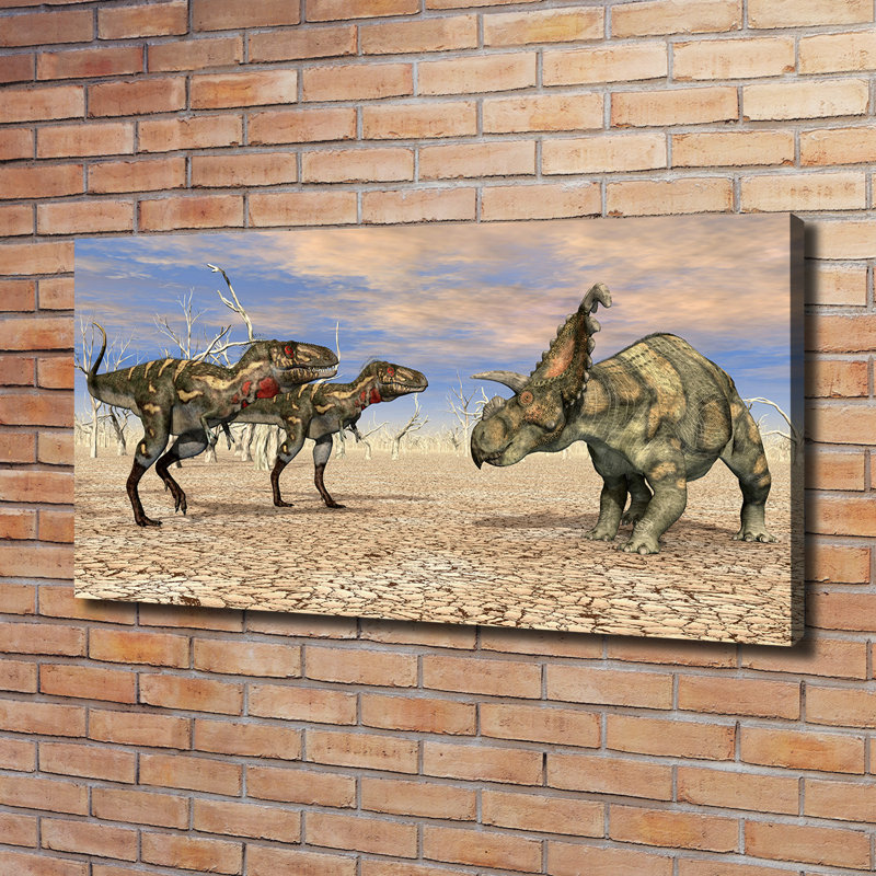 Dinosaurs - Wrapped Canvas Print
