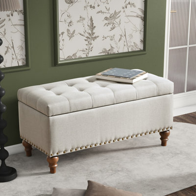 Lin beige avec capacité supplémentaire - Construction, pour chambre à coucher, salon, entrée, espace de rangement caché, pieds, espace