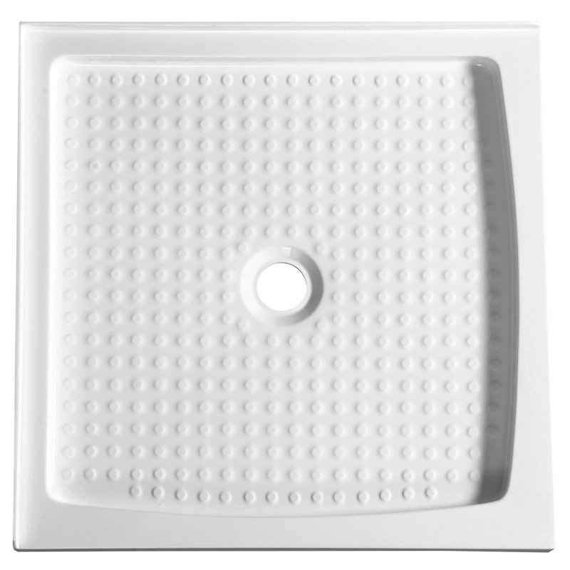Titan Series 36'' White Acrylic Square Shower Base