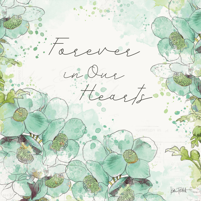 " Dream And Faith II Forever " by Katie Pertiet, 12" H x 12" W  , No, Wrapped Canvas