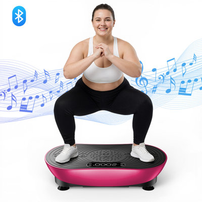 Machine d'exercice à plaque vibrante avec écran tactile DEL MERACH Bluetooth MERACH
