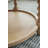 Stylish and Functional Wooden End Table with Open Cane Shelf for Versatile Use in Living Room or Bedroom
