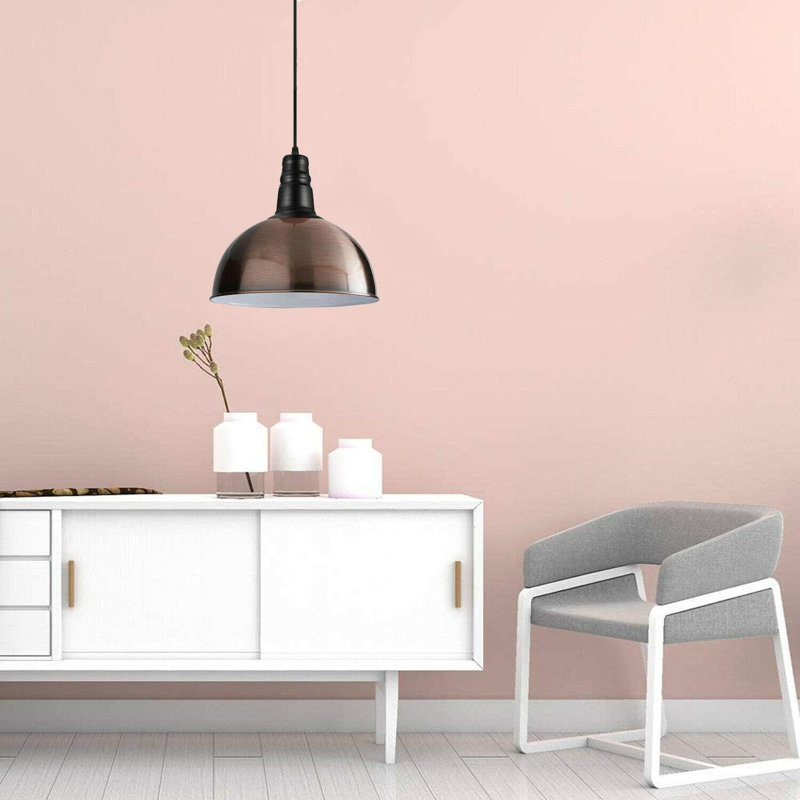Aarika 1 - Light Dome Pendant, Copper