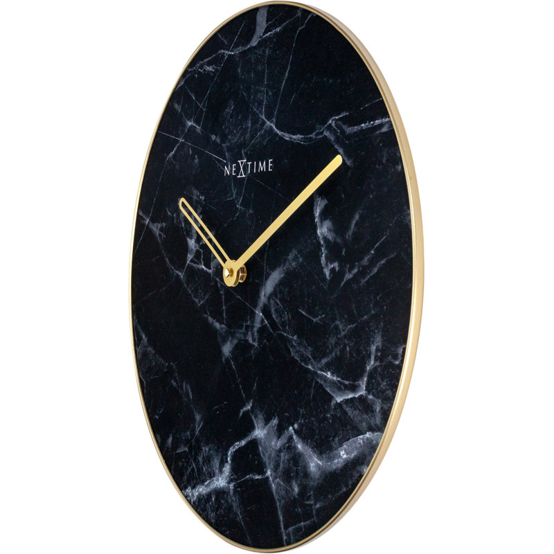 Burkburnett Marble Print 16" Wall Clock