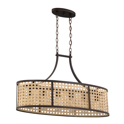 Raynham 6 - Light Bronze Unique/Statement Pendant