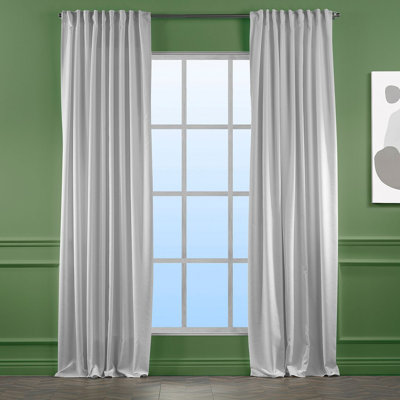 Blackout Thermal with Liner Extra Long & Extra Wide Decorative Curtain Single Panel