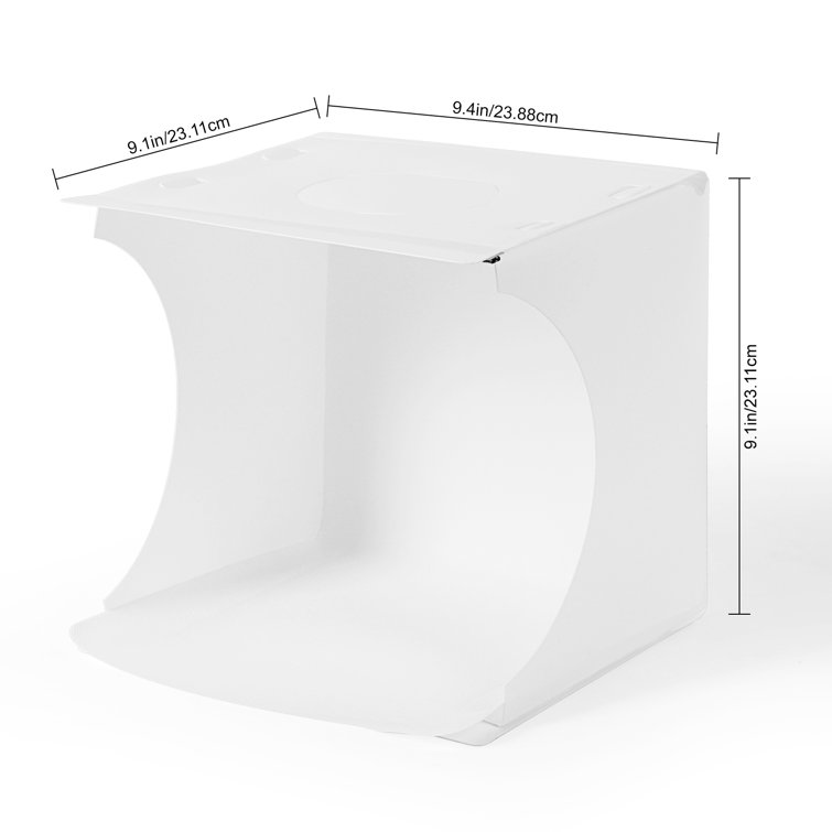Photography Light Box Motorized Turntable Set