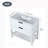 35.9'' Single Bathroom Vanity with Resin Top-789823686