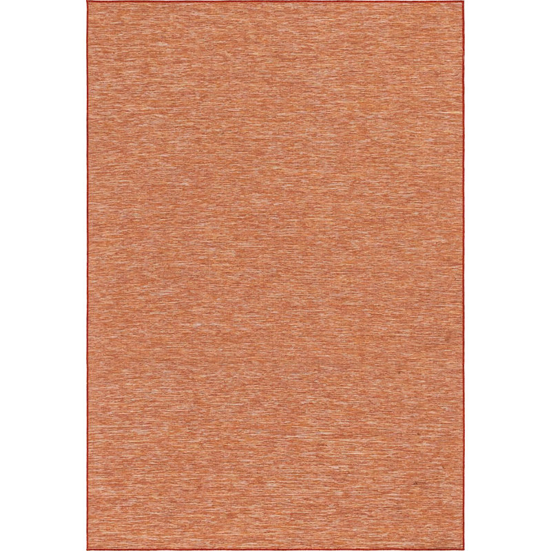 Tapis d'extérieur variété de jardin couleur sienne, Rectangle 7 pi 5 po x 10 pi