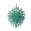 Turquoise Handmade Glass Chandelier Lighting