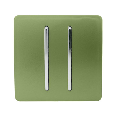 Trendi Switch 2 Gang Retractive Home Automation Switch