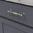 Fuller Collection Handle Pull - 5-1/16" Center to Center Cabinet Pull Polished Nickel - Traditional Hardware for Drawers & Cabinets -117215261-117215265