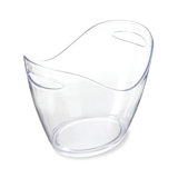 True Chill Acrylic Ice Buckets for Parties and Drinks, Wine Beer Champagne Bucket, Beverage Tubs Hosting Essentials