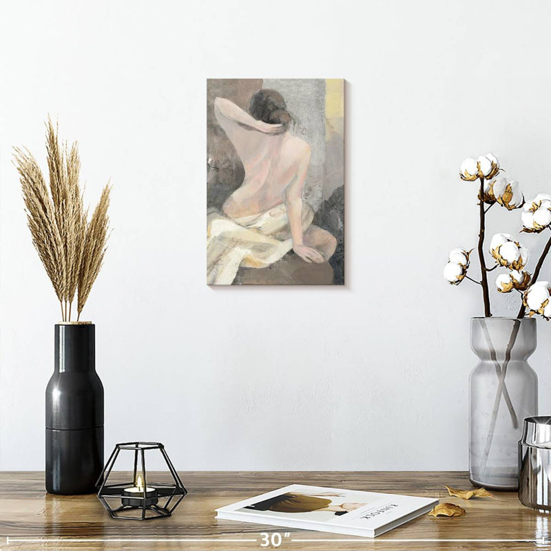 Leisha After The Bath I, 12" H x 8" W