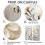 Fleur de magnolia beige et vert - art mural traditionnel-2055343524-2055343521-2055343523