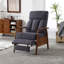 Fauteuil inclinable rembourré - Siège et dossier confortables Fauteuil inclinable gris foncé-1949489632