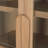 Enos Curio Cabinet New Elm, Light MCE002