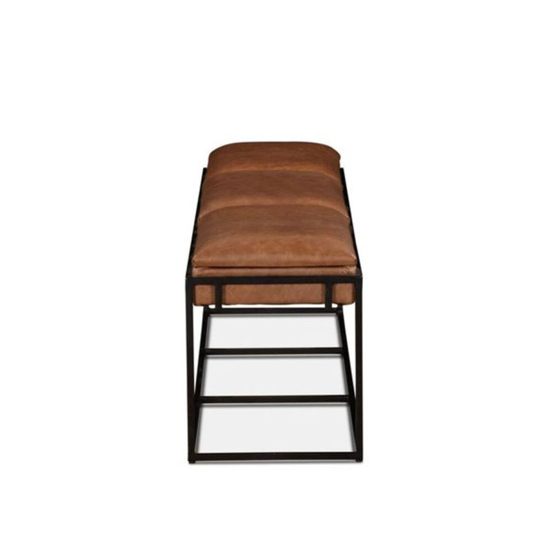 Melbourne Leather Dining Bench