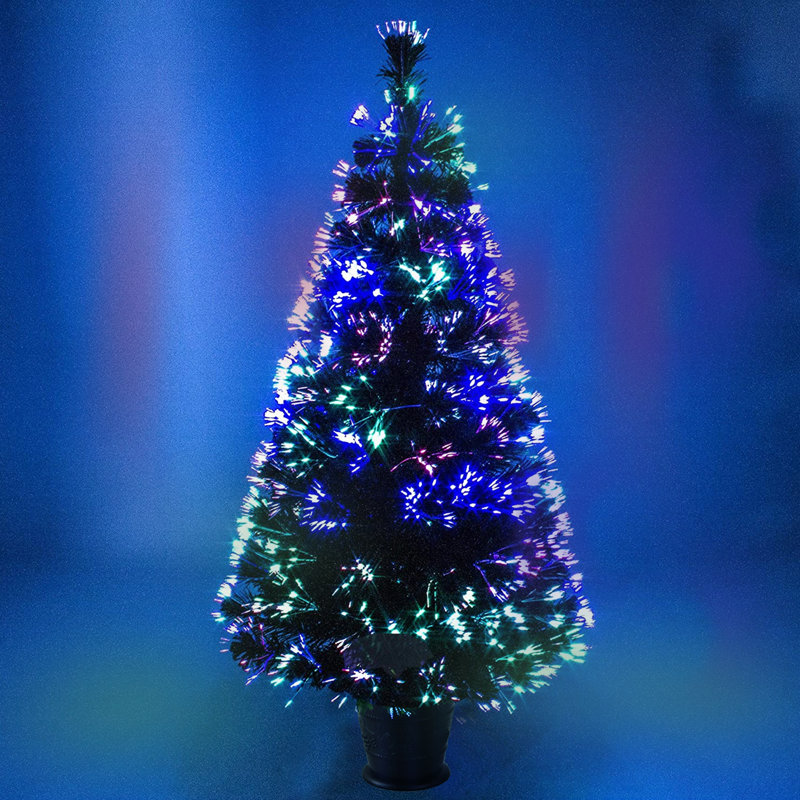 3.97' H Lighted Artificial Christmas Tree