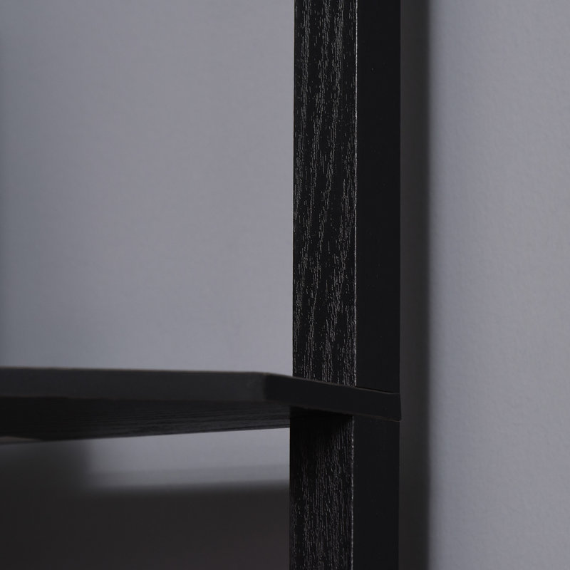 Lacarla 159Cm Column Floor Lamp, Black