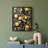 WM MORRIS Series DCXL  -Premium Framed Print -Ready to Hang - No Nails Required-1153357608-1153357609